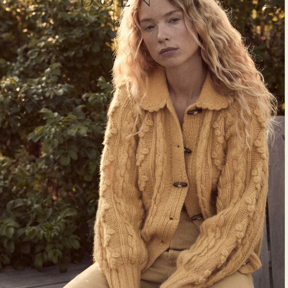 Doen Rive chamomile cardigan